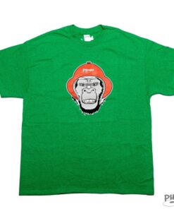 Phono-T-shirt-Gorille-vert
