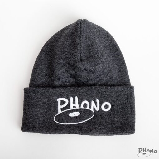 phono tuque grise
