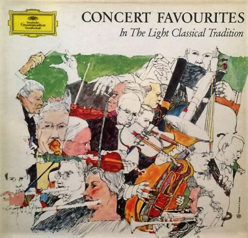 Various - Concert Favourites In The Light Classical Tradition (10xLP, Album + Box, Comp)
