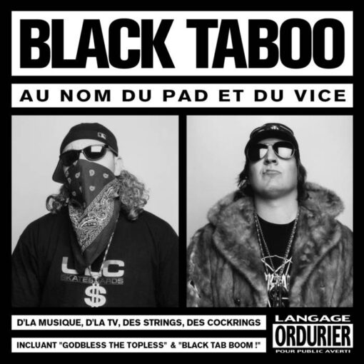 Phono_ca-BlackTaboo–Au Nom Du Pad Et Du Vice-black/Noir-LP-front