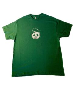 Phono-Panda-T-shirt-Vert