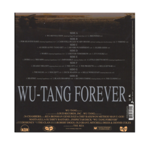 wu tang clan wu tang forever (4xlp, album, re, rp, 180)