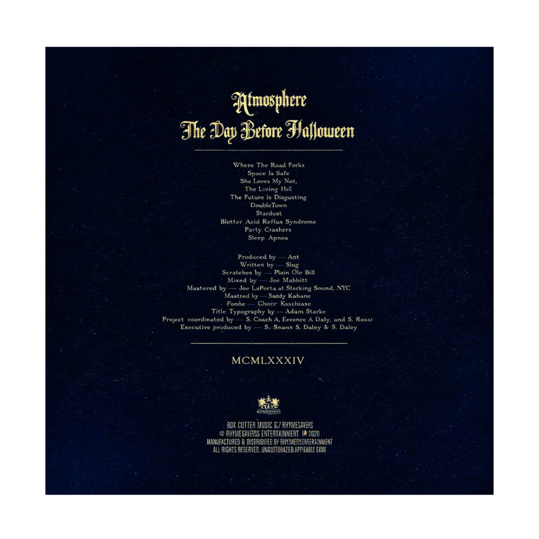 Atmosphere – The Day Before Halloween