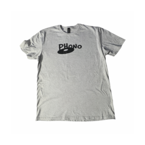 Phono‑T‑shirt‑2026-Og-Logo‑Gris