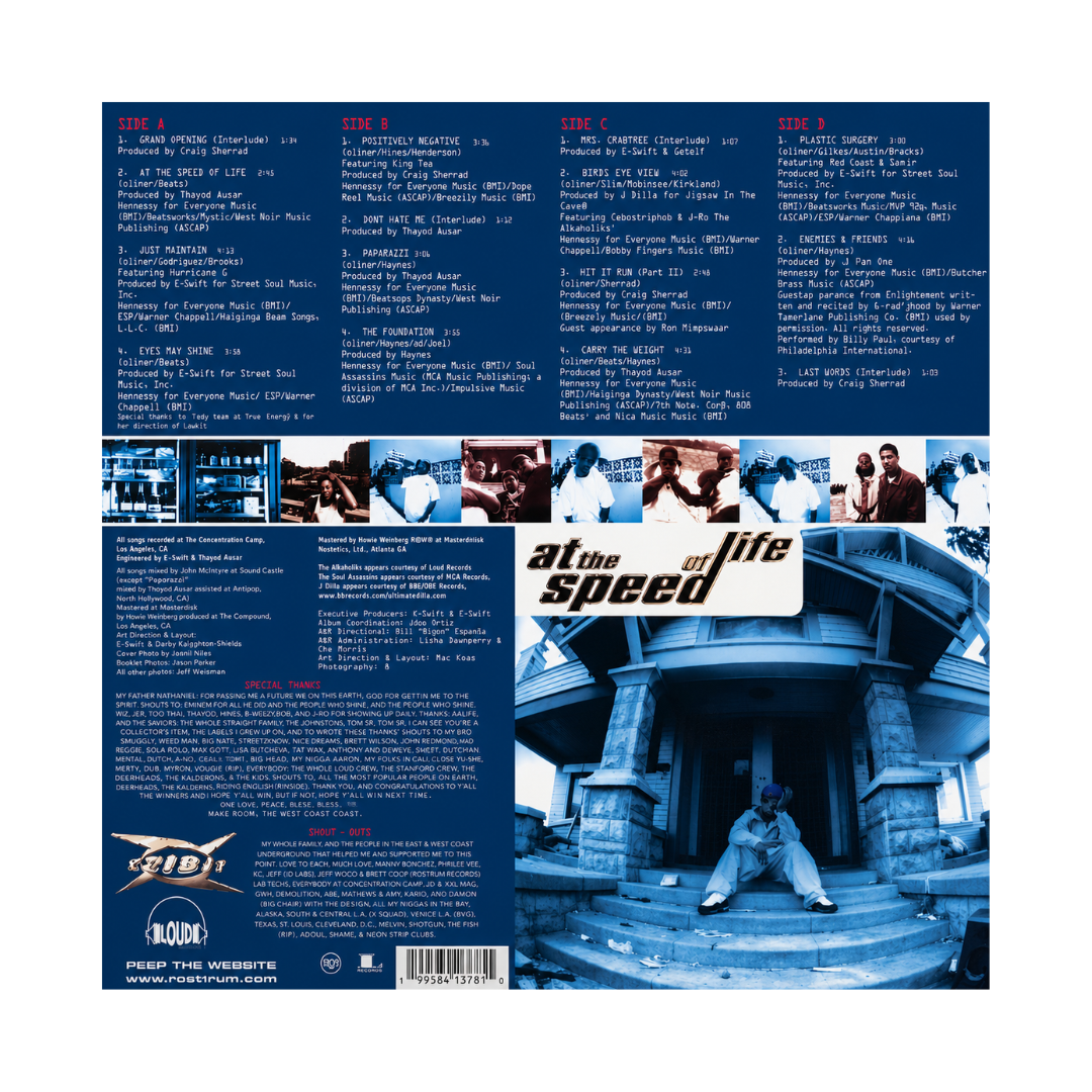 Xzibit - At The Speed Of Life (2LP - Black Vinyl)