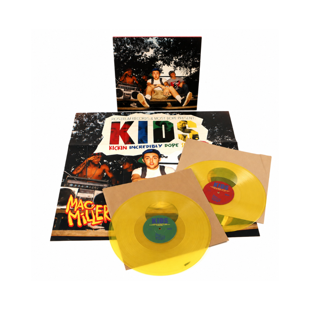 Mac Miller - K.I.D.S. (Translucent Yellow 2XLP)